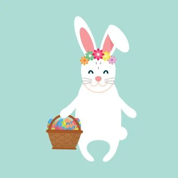 Have Yourself a Very Happy Easter Easter Bunny Ears Vector Stock Illustration