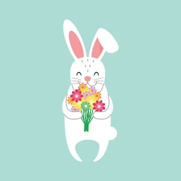 Have Yourself a Very Happy Easter Easter Bunny Ears Vector 스톡 일러스트