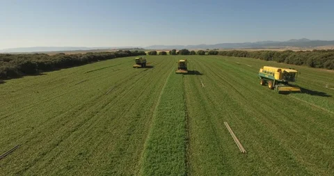 Havester drone Video stock 108720518