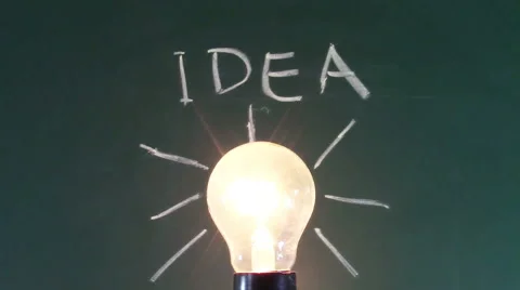 Having a bright idea Stock-Footage 62771063