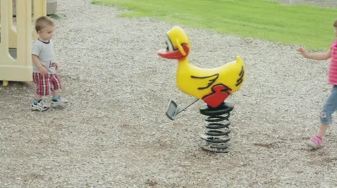 Having fun at the local park Stock Footage 28987904