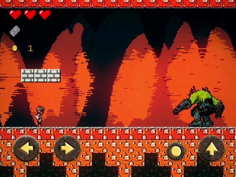 Having fun in the old-school retro video game played on the mobile phone Stock Footage 248543451