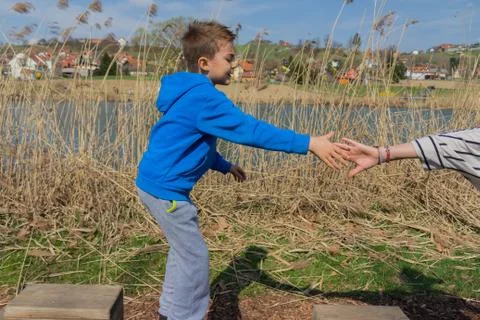 Having fun outdoors Stock Photos