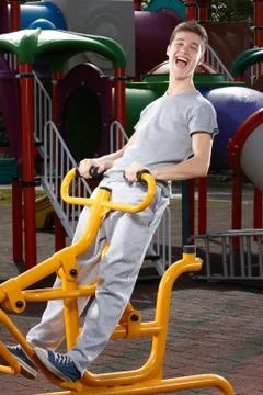 Having fun Foto stock