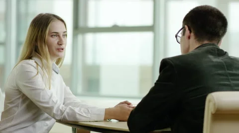 Having A Job Interview Stock-Footage 67055181