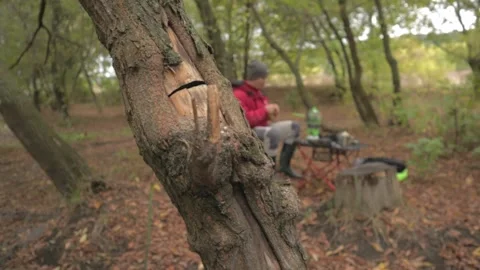 Having lunch Video stock 161947780