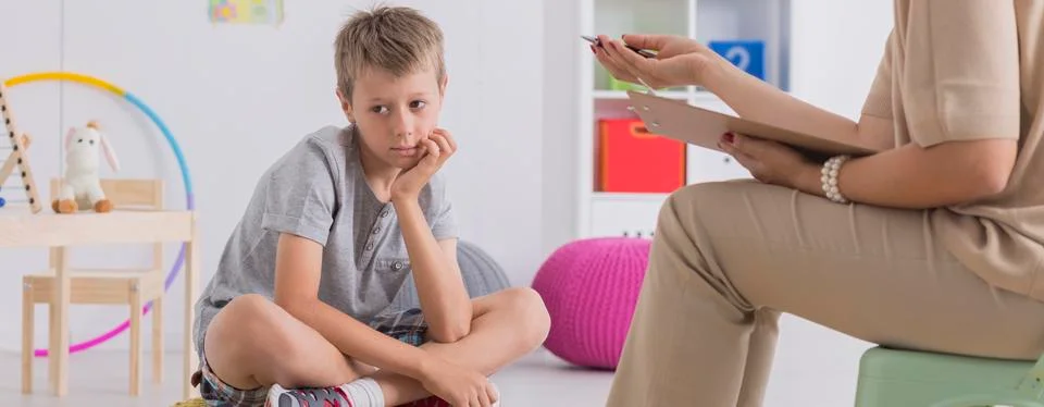 Having problems with concentration Stock Photos