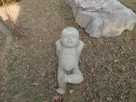 The having a rest boy Foto stock