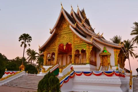 The haw pha bang temple Stock Photos