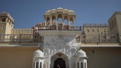 Hawa Mahal Stock Footage 111332196