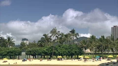 Hawaii beach Video stock 986841