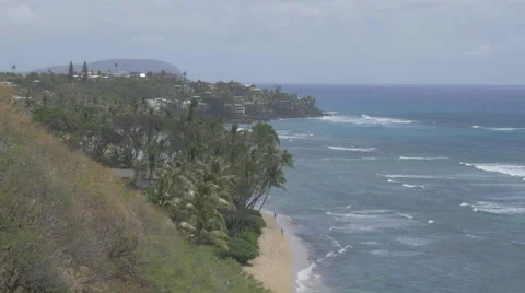 Hawaii Beach Stock Footage 54714546