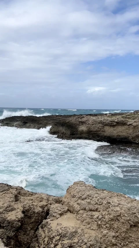 Hawaii beach, Oahu Video stock 238009515