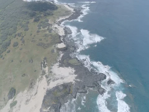 Hawaii Coastline 스톡 동영상 76484782