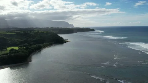 Hawaii Coastline Video stock 165940962