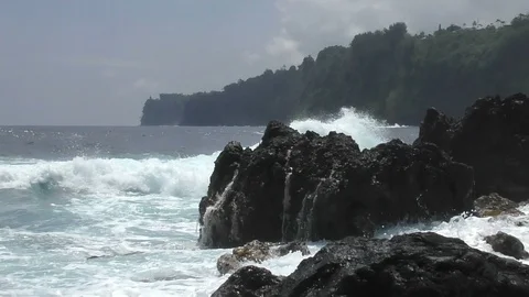 Hawaii coatline Video stock 88780481