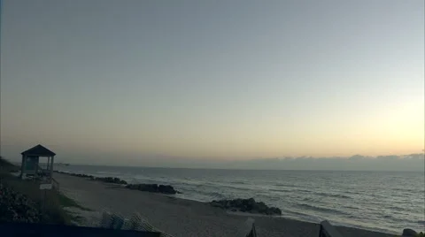 Hawaii at dusk Video stock 986671