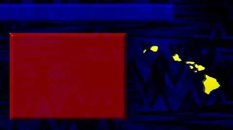 Hawaii - Election Motion Background Stock Footage 78437