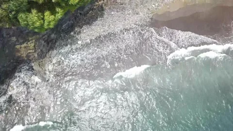 Hawaii hidden beach Video stock 242877771