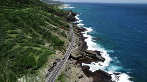 Hawaii highway Stock Footage 264732059
