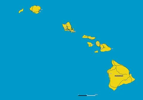 Hawaii Stock Illustration