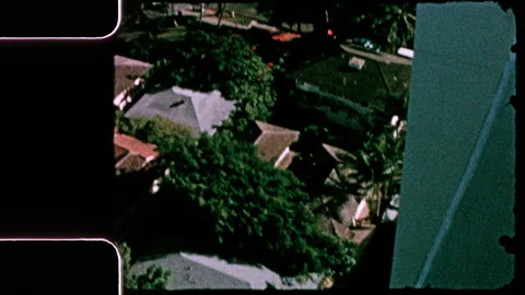 Hawaii landscape panorama, 8mm Stock Footage 235288853