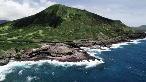 Hawaii Mountain Stock Footage 264731616