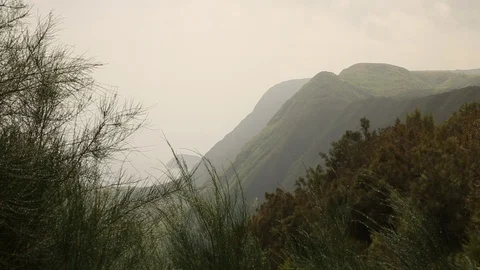Hawaii mountaintops Stock Footage 93593556