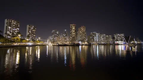 Hawaii Pier Video stock 68693099