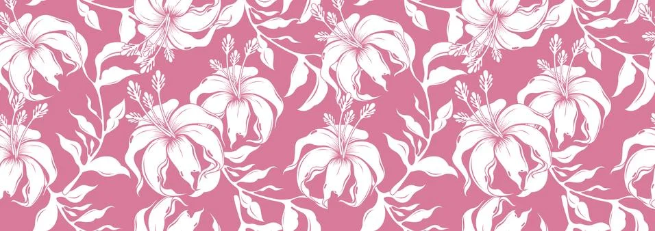 Hawaii seamless pattern. Stock Illustration