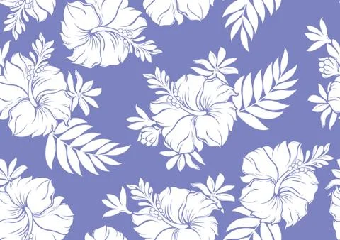 Hawaii seamless pattern Stock-Illustration