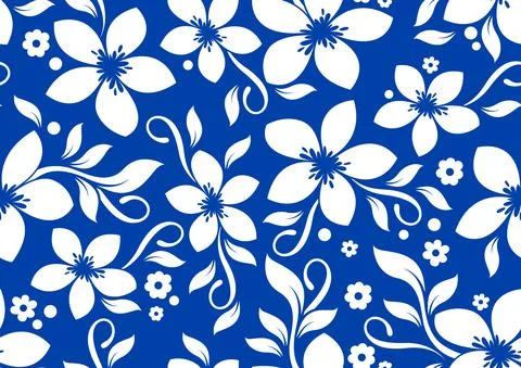 Hawaii seamless pattern Illustrazione stock
