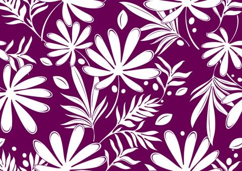 Hawaii seamless pattern Stock Illustration
