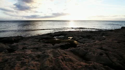 Hawaii Sunset Video stock 10854118