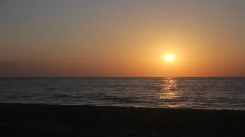 Hawaii Sunset Timelapse Stock Footage 11165966