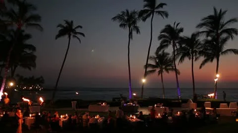 Hawaii wedding Stock Footage 11143402