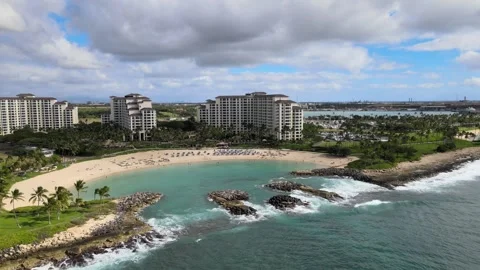 Hawaii - West Side of Oahu Stock Footage 264082425