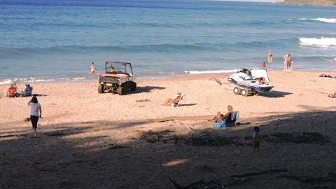 Hawaiian Beach Stock Footage 234379154