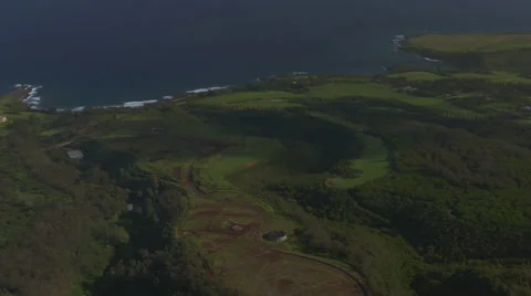 Hawaiian Landscape Stock Footage 53493879