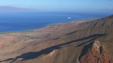 Hawaiian Mountains Stock Footage 53346888