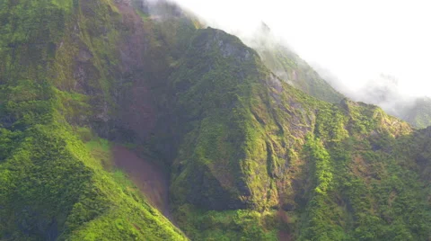 Hawaiian Mountain's Stock Footage 53348836