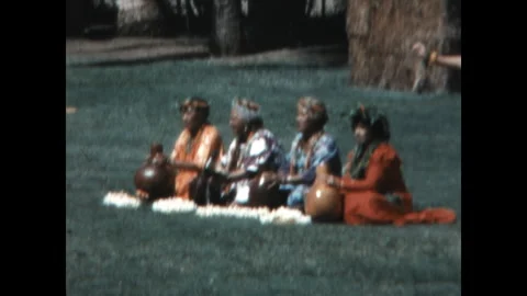 Hawaiian Performance 1975 Stock Footage 270969496