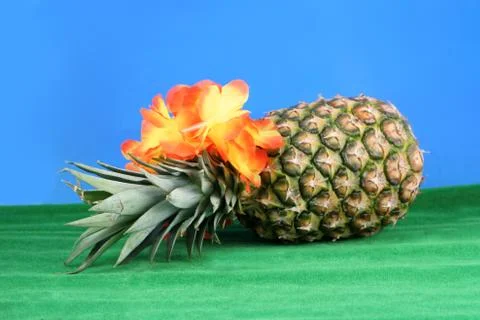 Hawaiian pineapple Stock Photos