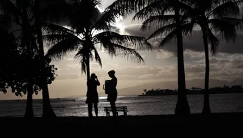 Hawaiian Sunset 1440 스톡 동영상 7959876