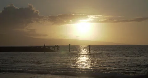 Hawaiian Sunset Stock Footage 254932787