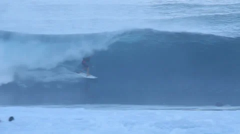 Hawaiian Surfer Stock Footage 36668744