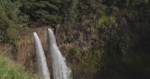 Hawaiian Waterfall Stock Footage 138967701