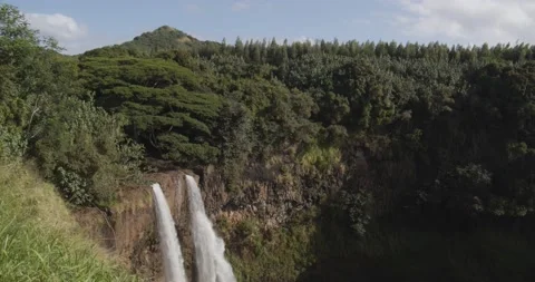 Hawaiian Waterfall Stock Footage 138967702