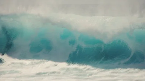 Hawaiian Waves Stock Footage