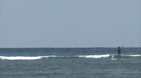 Hawaiin surfer 2 Stock-Footage 986595